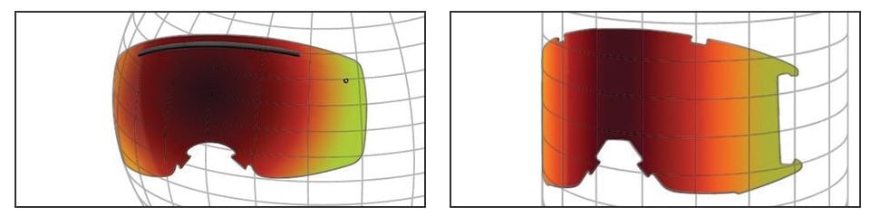 Сферические и цилиндрические (плоские) горнолыжные фильтры