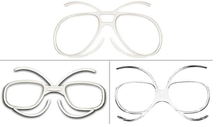 Специальные вставки в горнолыжные маски для тех, кто носит очки