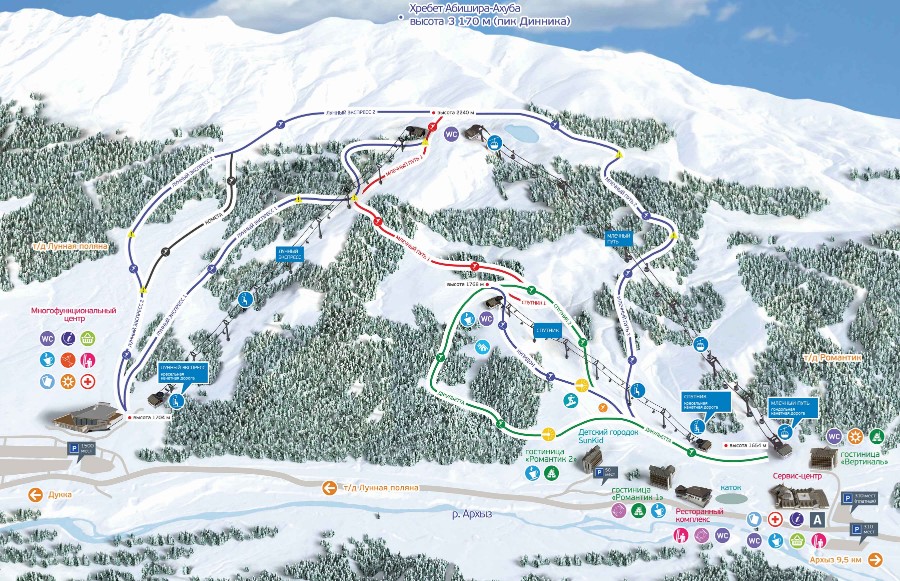 Карта трасс и подъемников горнолыжного курорта Архыз.jpg