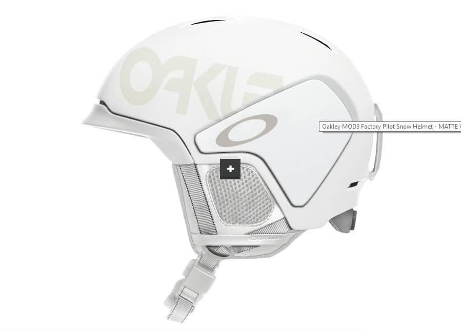 Шлем MOD3 Factory Pilot Snow Oakley белый