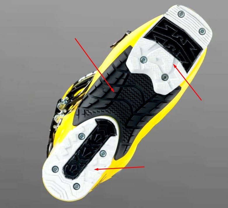 Горнолыжные ботинки Rossignol All Track Pro 130 - сменные подошвы