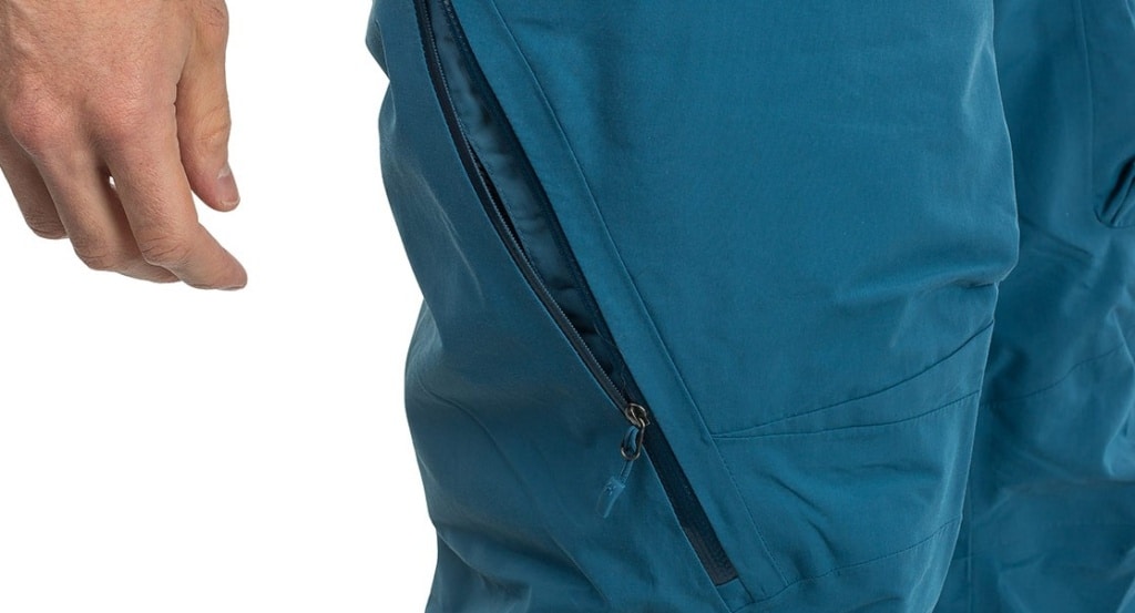Горнолыжные штаны Haglofs Chute III - вентиляционные отверстия