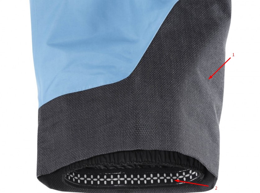 Горнолыжные штаны Haglofs Chute III - защита от кантов и юбка от снега